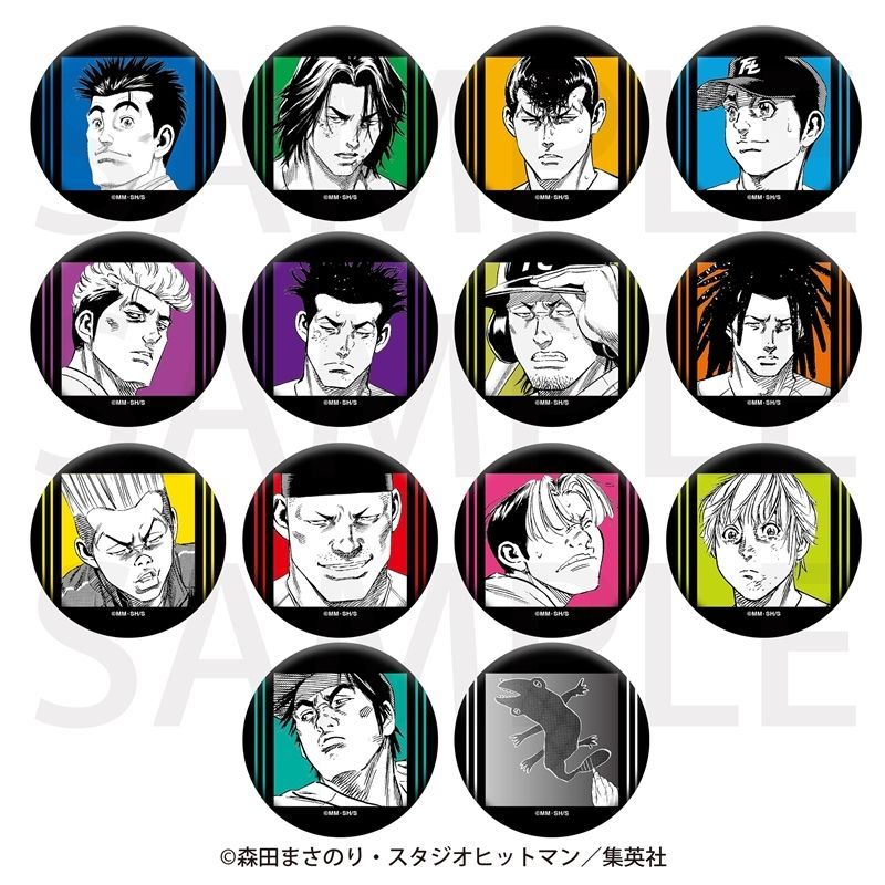 『ROOKIES』トレーディングメタリック缶バッジ(全14種)【BOX】