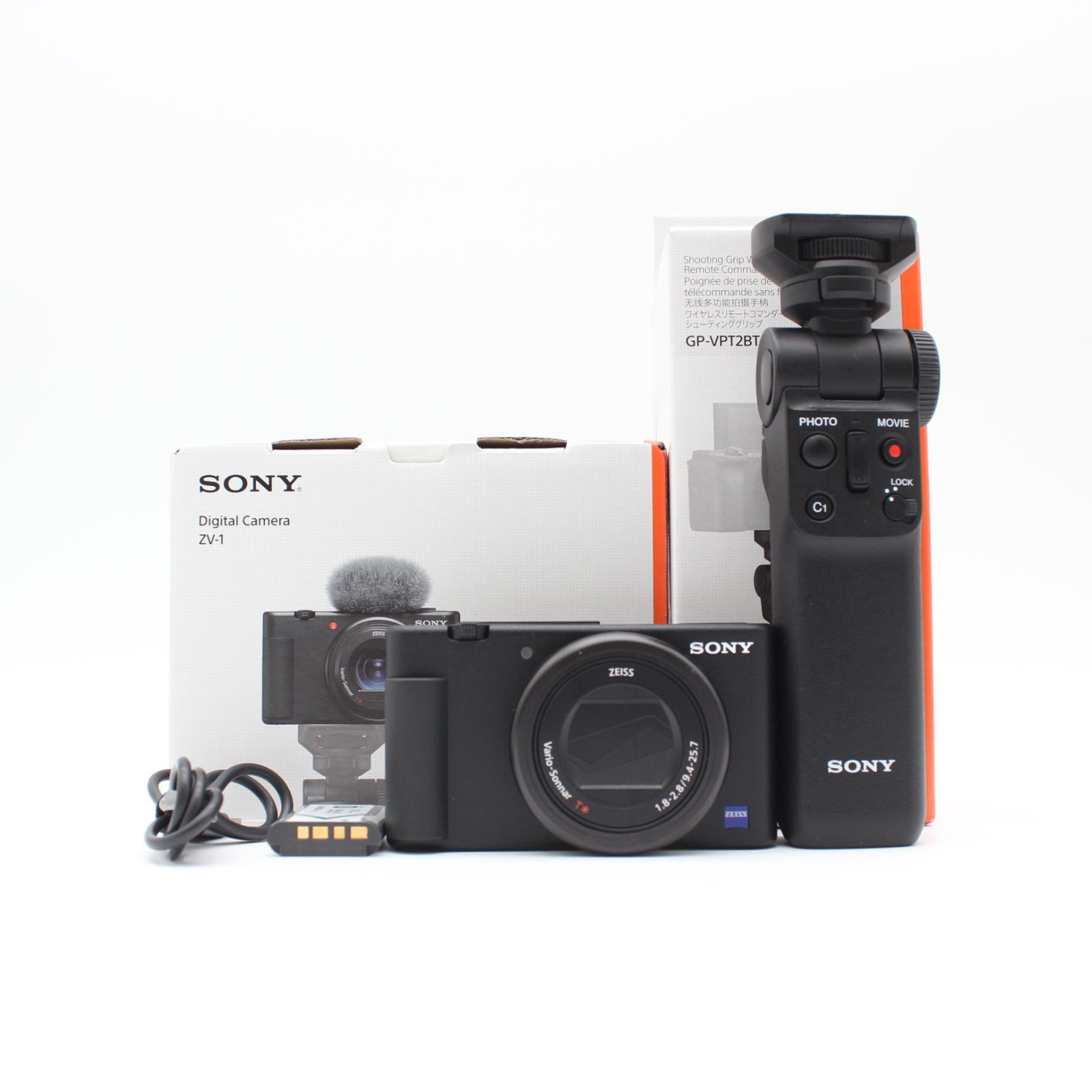 ≪極上品≫ SONY VLOGCAM ZV-1G シューティンググリップキット