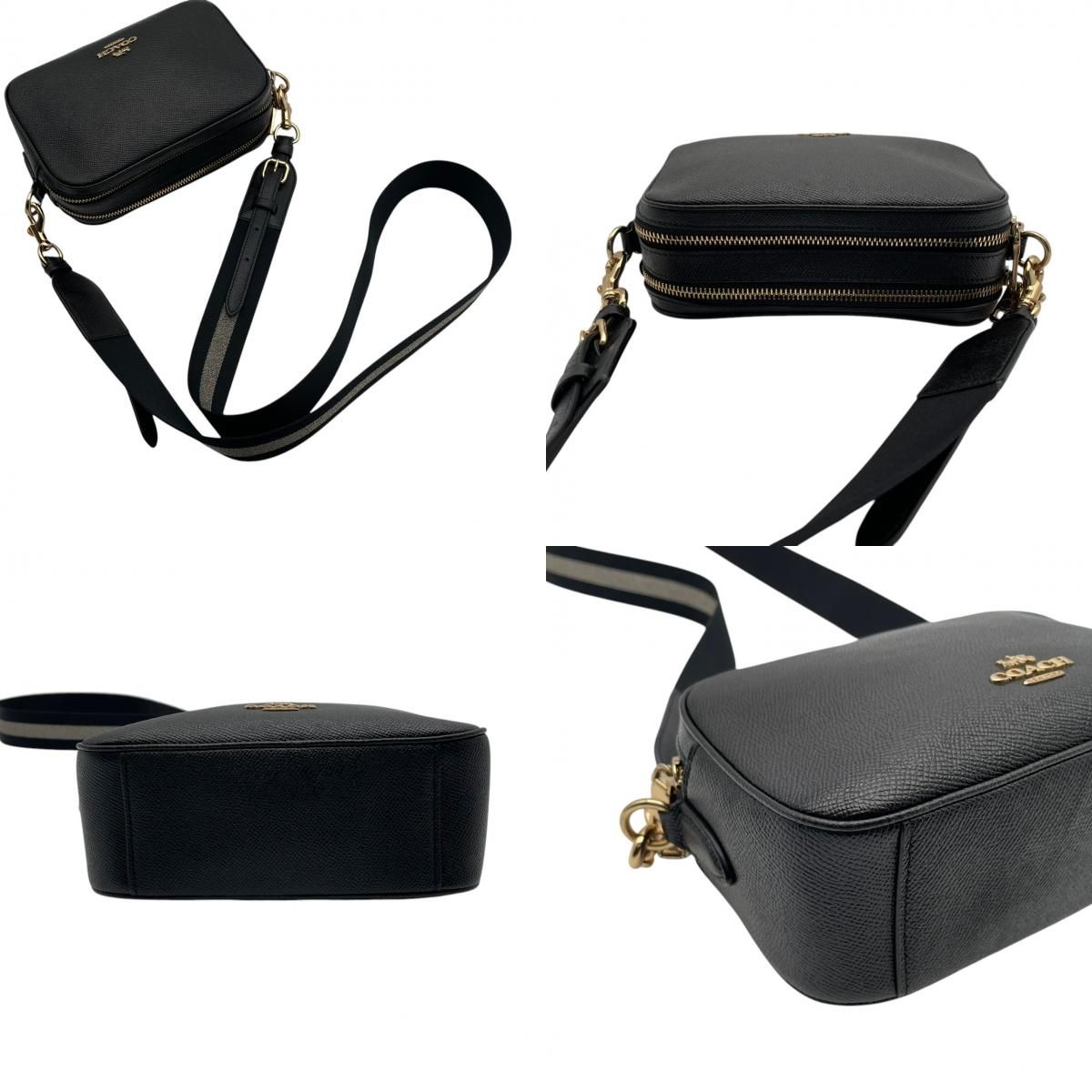 美品】 コーチ COACH ショルダーバッグ カメラバッグ レザー 本革 