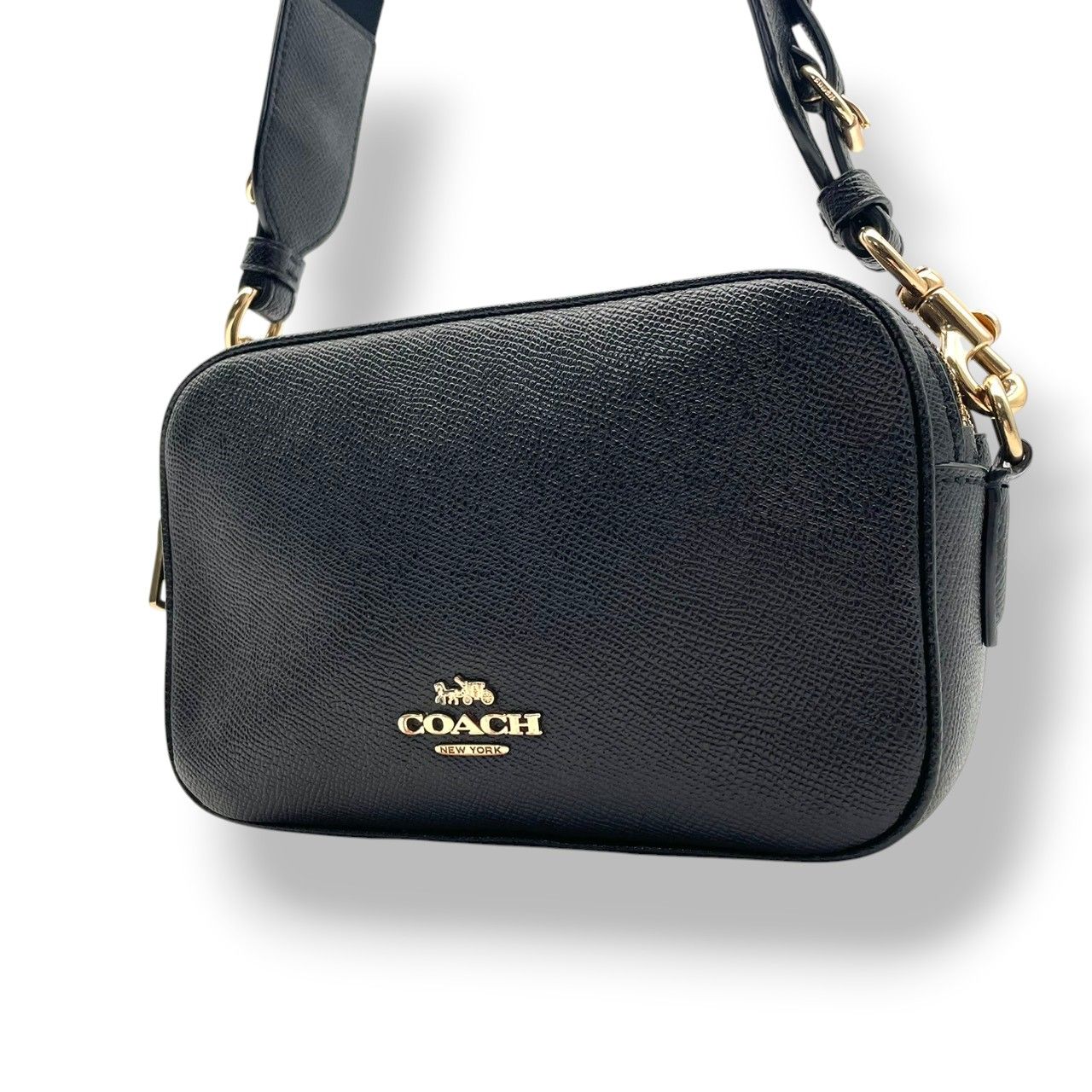 美品】 コーチ COACH ショルダーバッグ カメラバッグ レザー 本革 