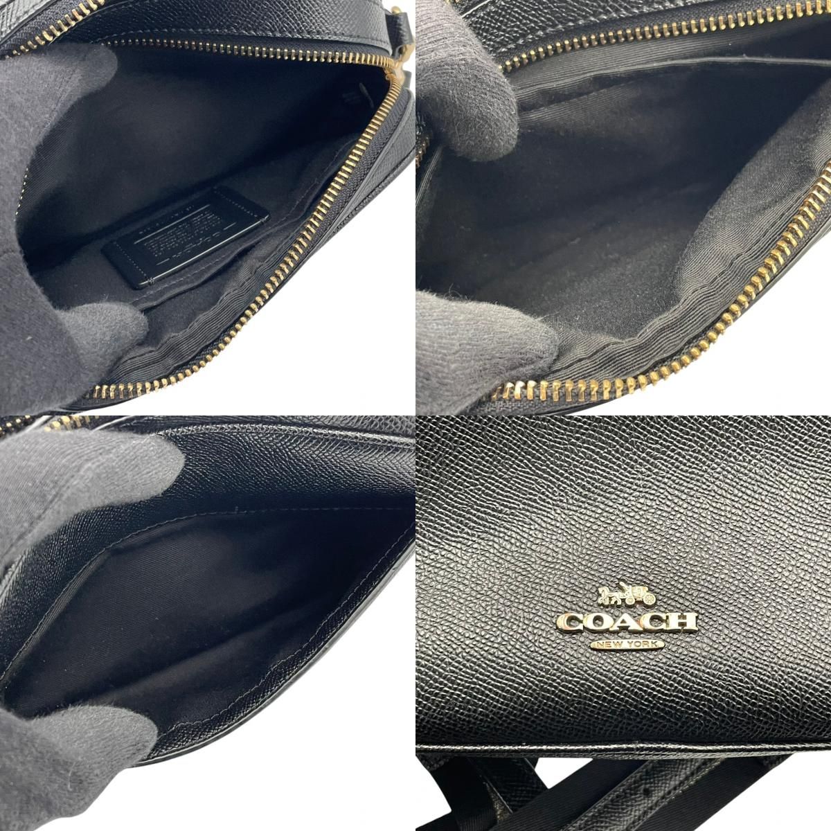 美品】 コーチ COACH ショルダーバッグ カメラバッグ レザー 本革 