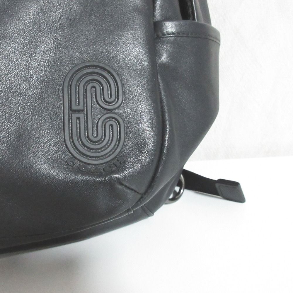 美品 COACH コーチ レザー エッジパック ボディバッグ ショルダー
