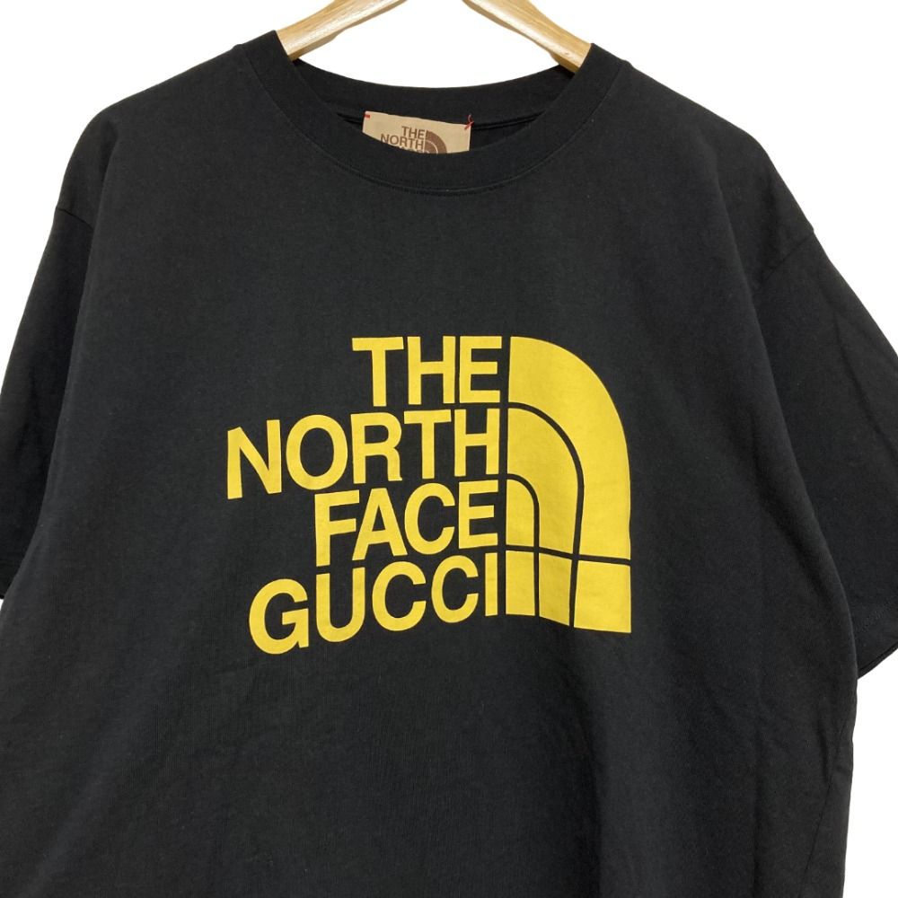 美品 GUCCI THE NORTH FACE グッチ ノースフェイス コラボ ロゴ