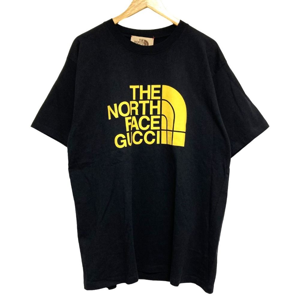 美品 GUCCI THE NORTH FACE グッチ ノースフェイス コラボ ロゴ