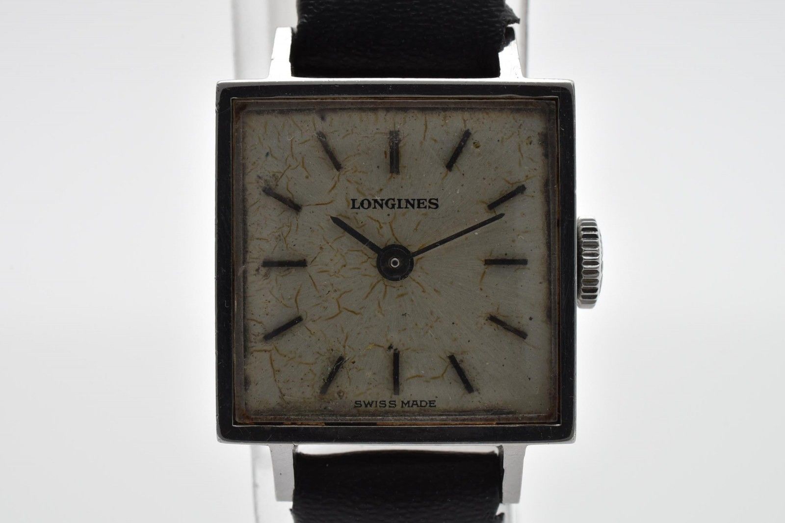 ロンジン LONGINES ヴィンテージ スクエア レディース腕時計 手巻き