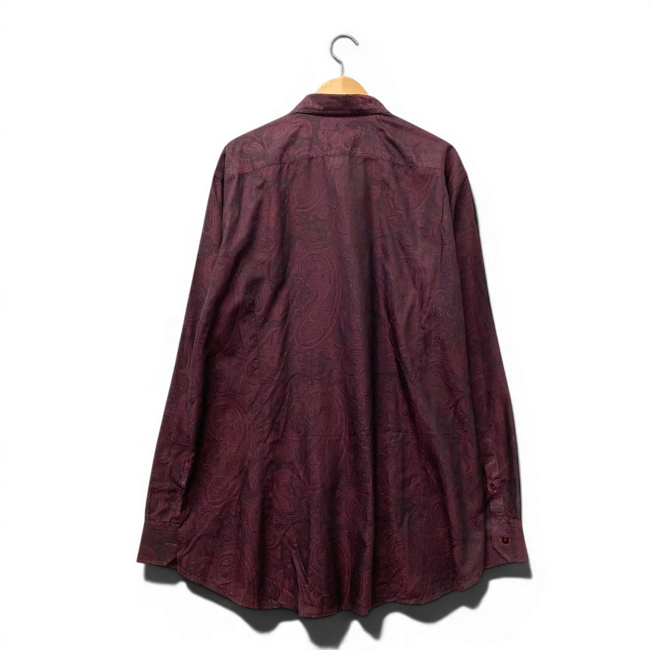 73e18 ETRO エトロ ロングスリーブシャツ ペイズリー柄 総柄