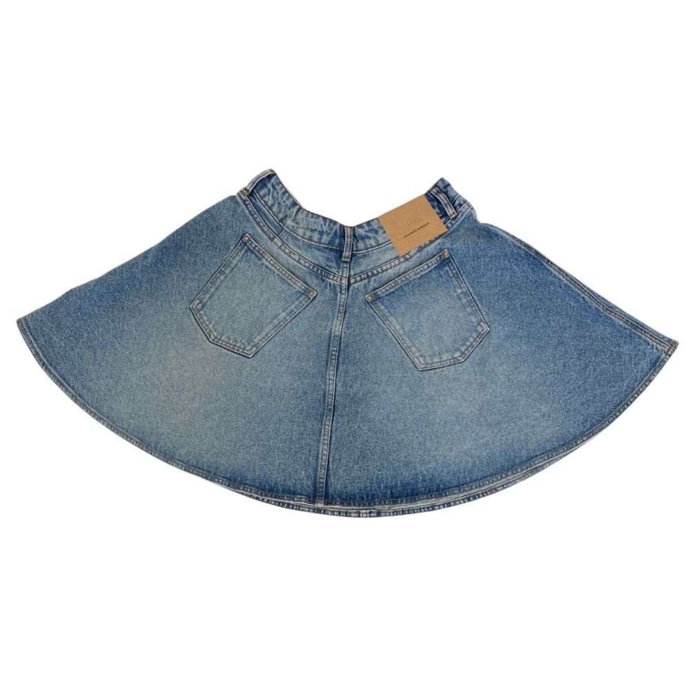 未使用 25SS AMI PARIS アミ パリス ウォッシュ加工 フレア デニム