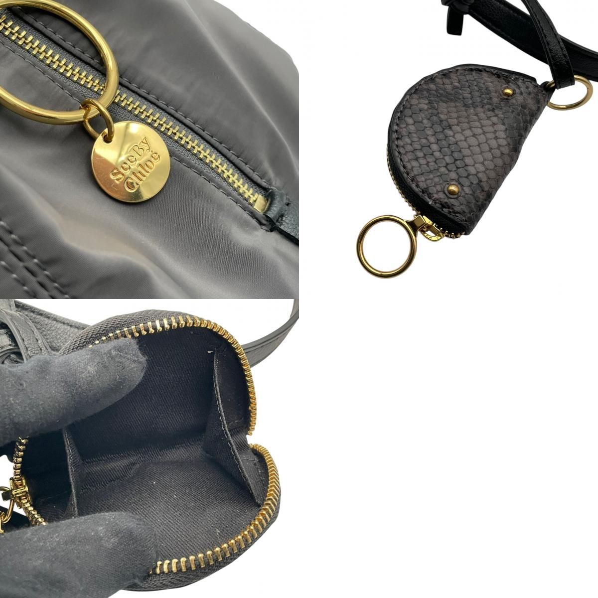 美品 SEE BY CHLOE シーバイクロエ トートバッグ ジョイライダー 