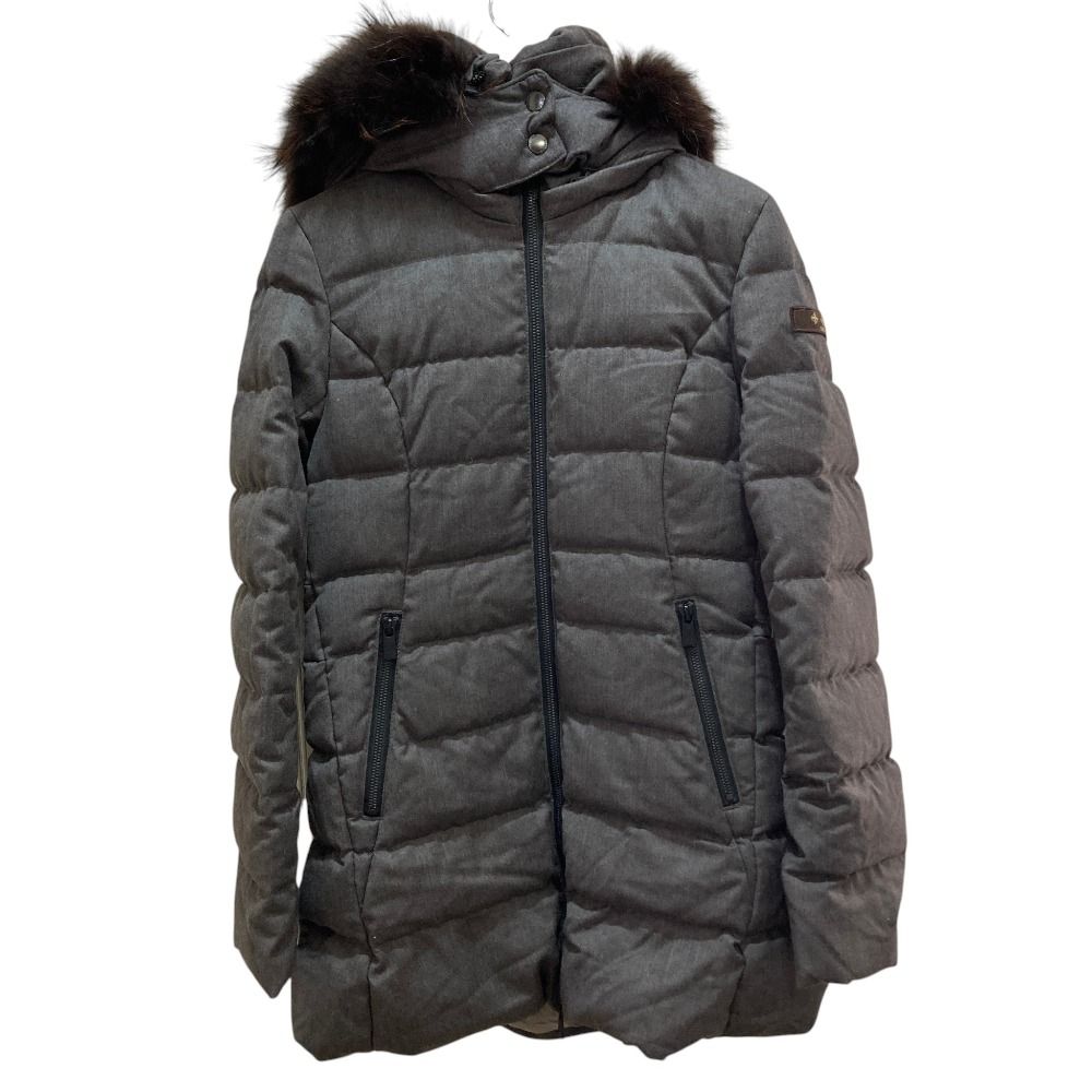 美品 TATRAS タトラス CERAMIKA ダウンコート サイズ02 グレー レディース 古着 中古 USED