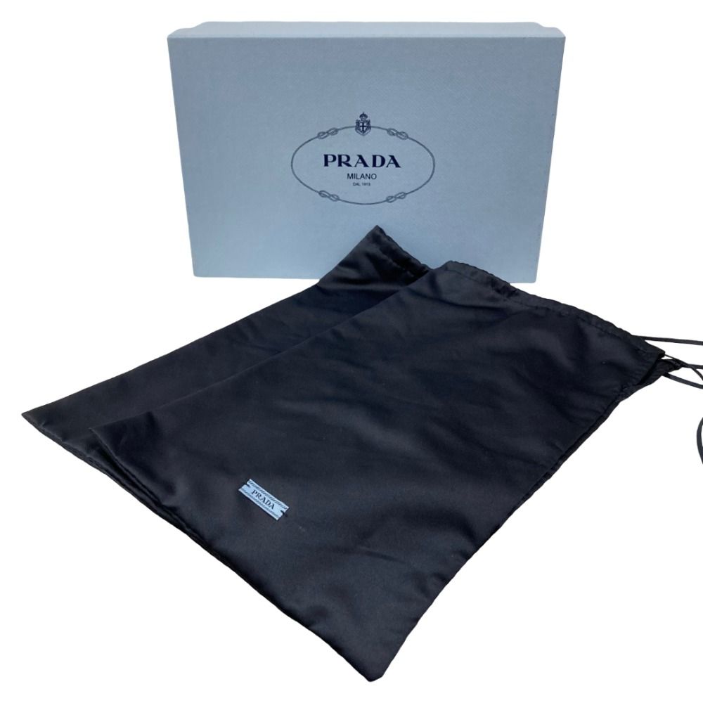 美品 PRADA プラダ パテントレザー ポインテッドトゥパンプス サイズ