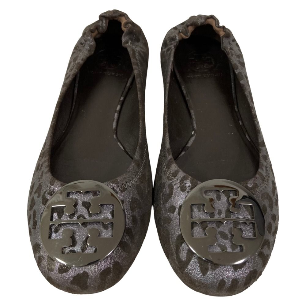 美品 TORY BURCH トリーバーチ レオパード柄 バレエシューズ フラット