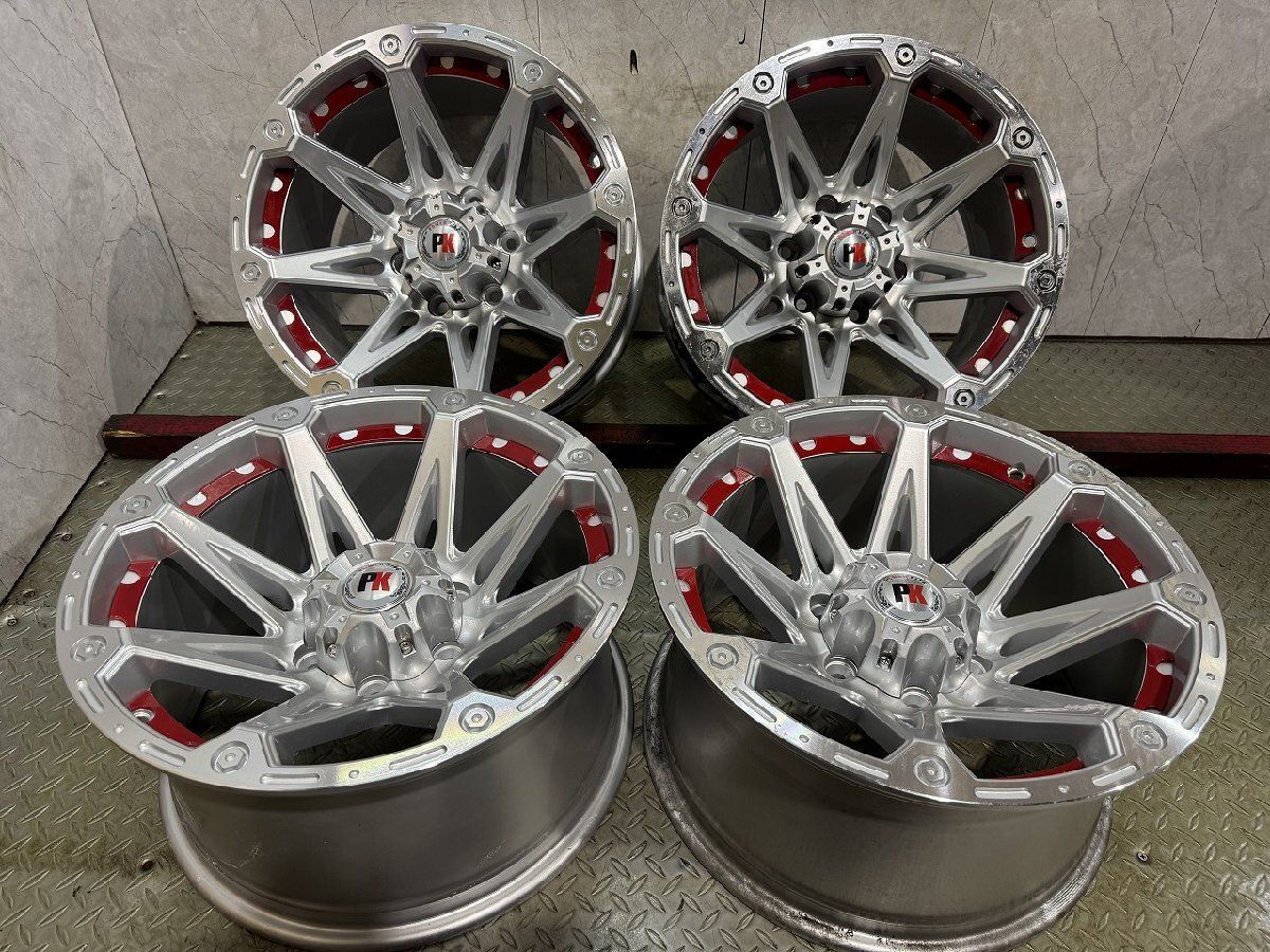 Ballistic Off Road 814Jester バリスティック 17インチ 4本 9J6HPCD139.7-10 コンケイブ FJクルーザー ランクルプラド等　(MHA839MS)