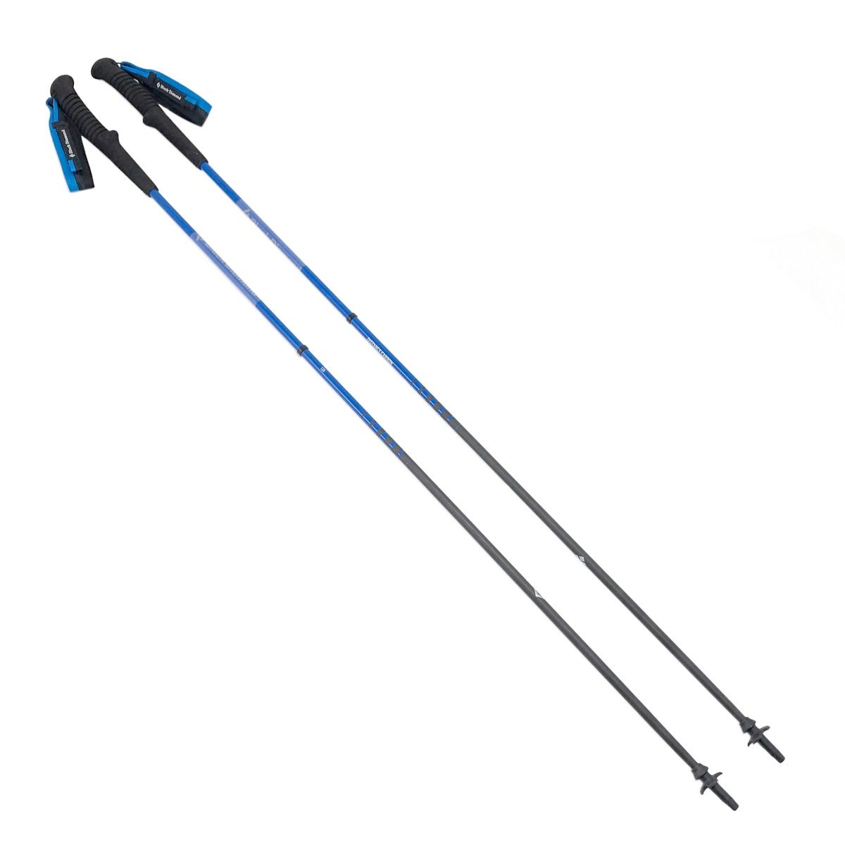 Black Diamond ブラックダイアモンド Distance carbon トレッキングポール 125cm ブルー 2本セット