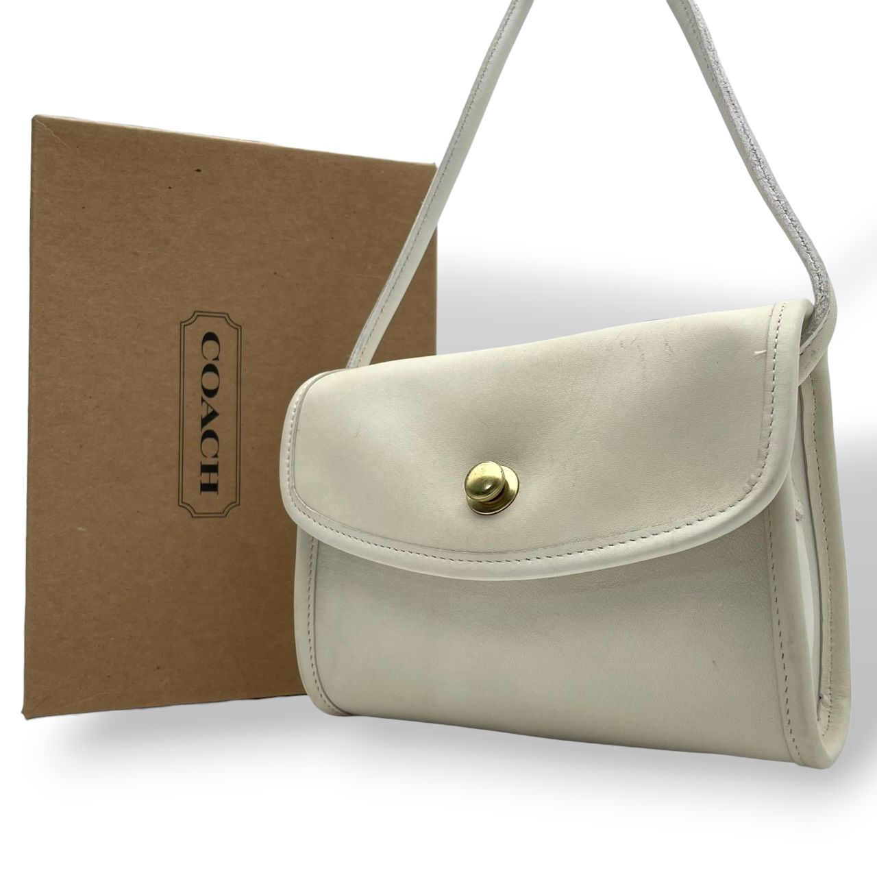 美品】 COACH コーチ ショルダーバッグ ポシェット ミニバッグ クロス 