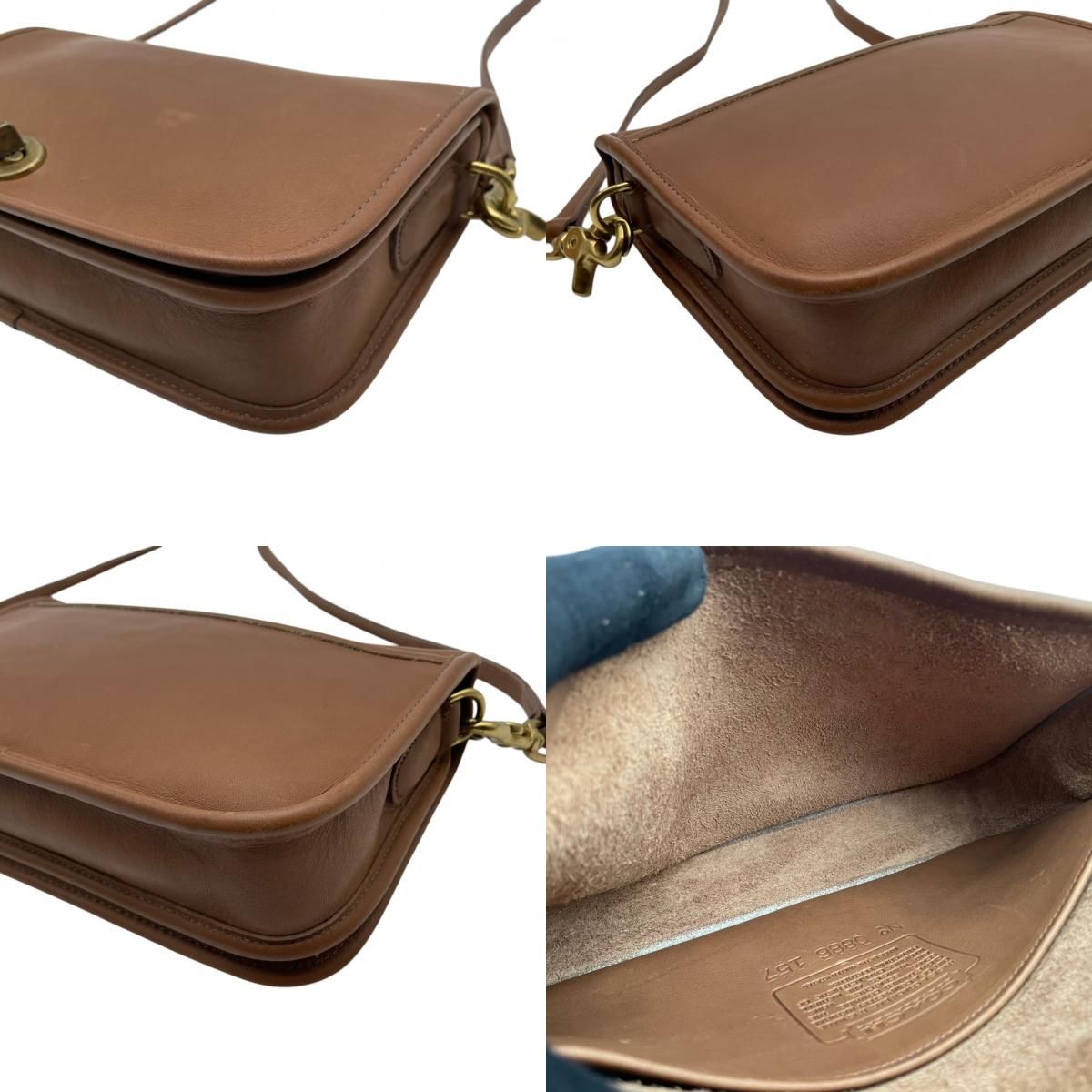 美品 COACH コーチ オールドコーチ ショルダーバッグ ポシェット 斜め