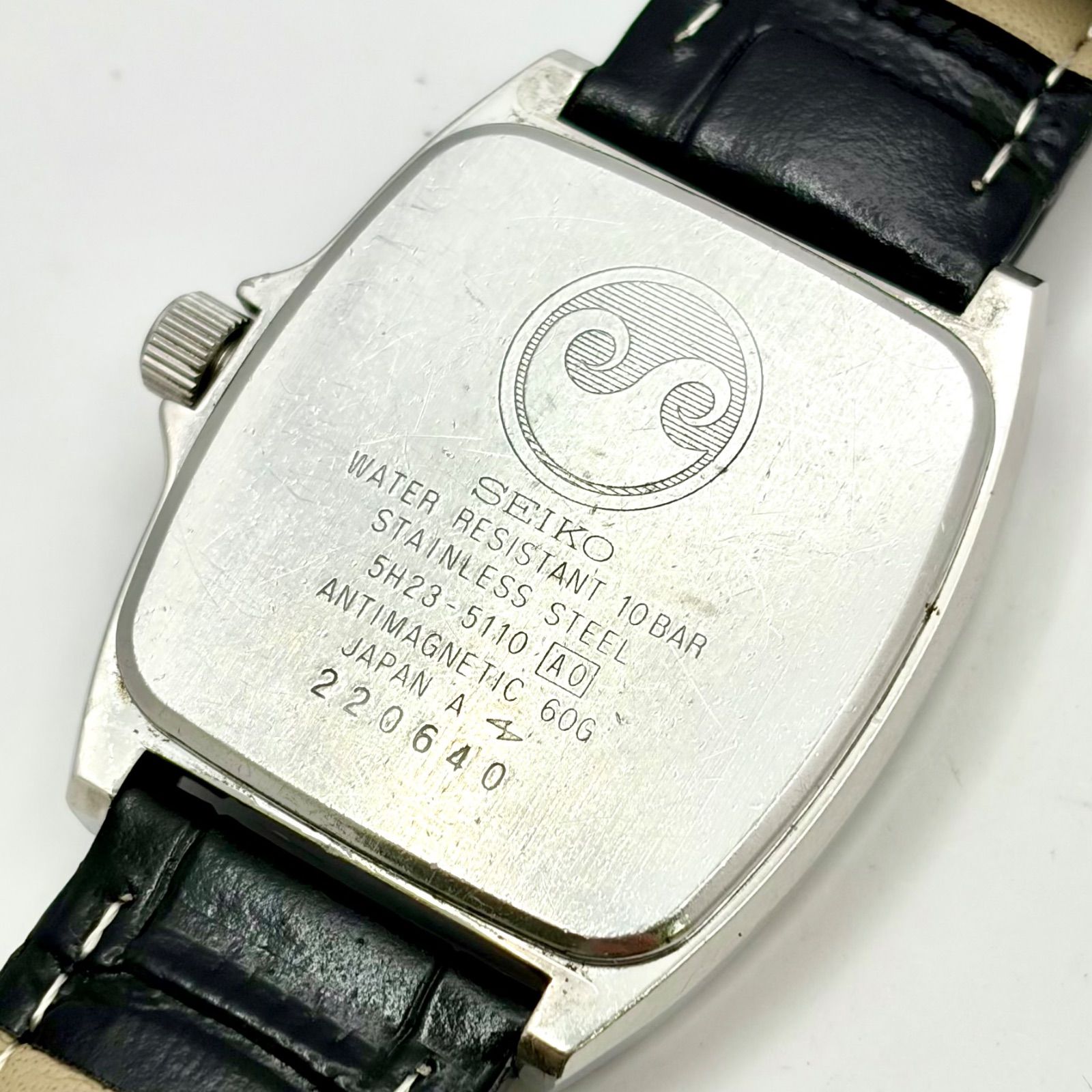 新品電池】SEIKO セイコー Chronos クロノス デイデイト シルバー 5H23 