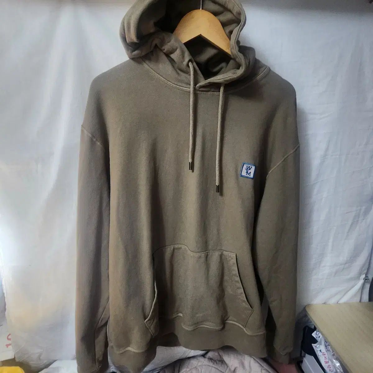 ウーヨンミ パリ WYM カーキ色 フードTシャツ 50