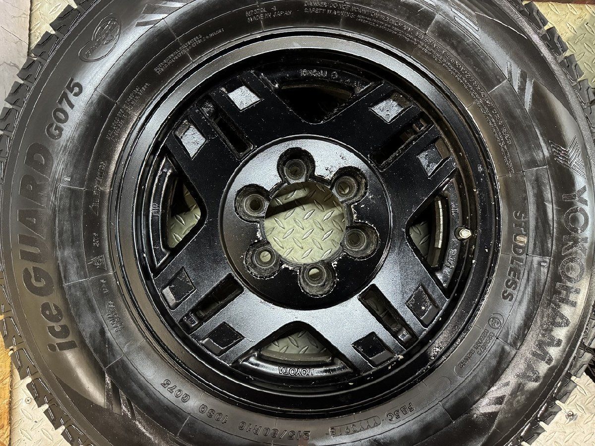 YK ice GUARD G075 215/80R16】スタッドレス【TOYOTA トヨタ 70 YK ice GUARD G075 215/80R16】スタッドレス【TOYOTA トヨタ 70