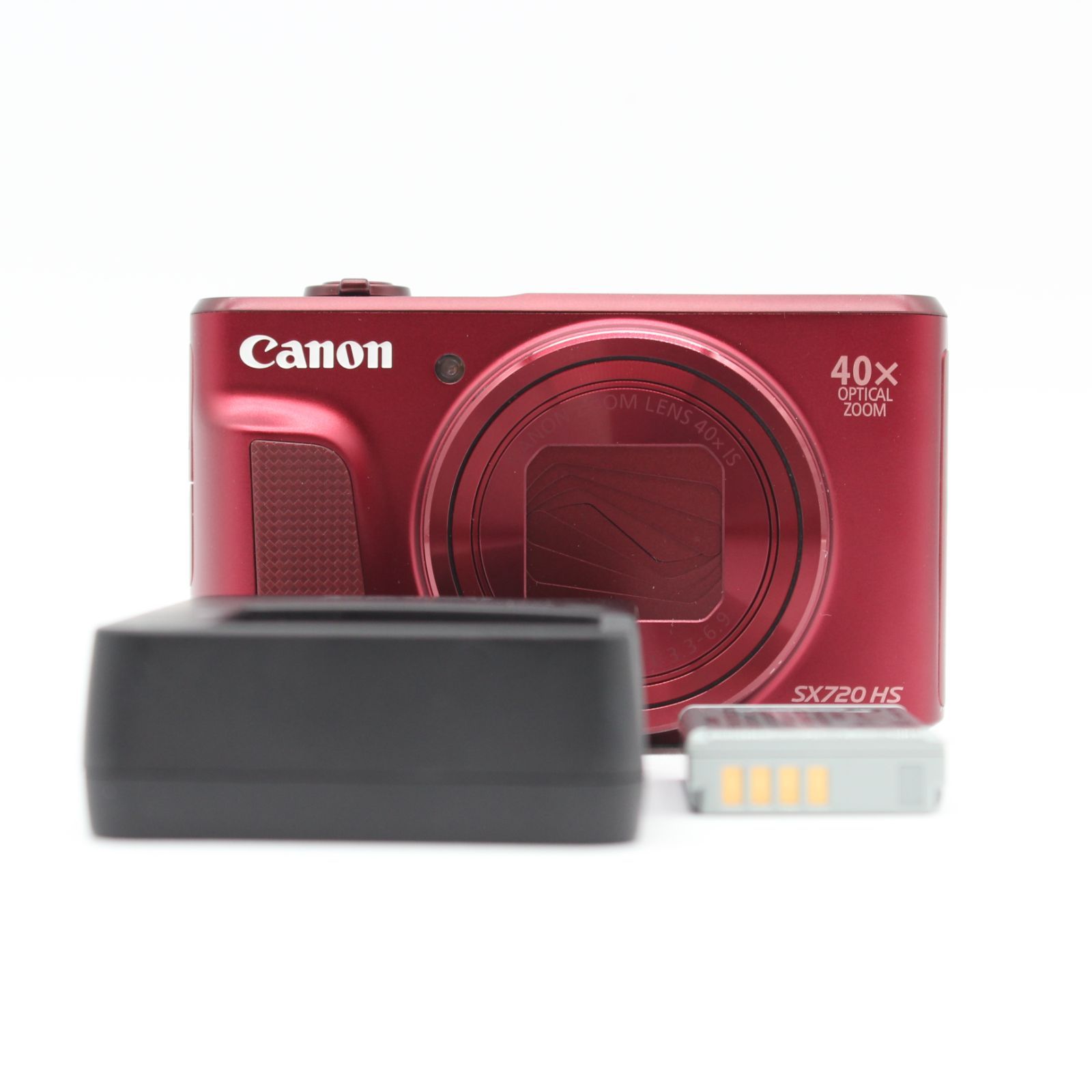 ≪極上品≫ Canon PowerShot SX720 HS レッド #20260507-C3864