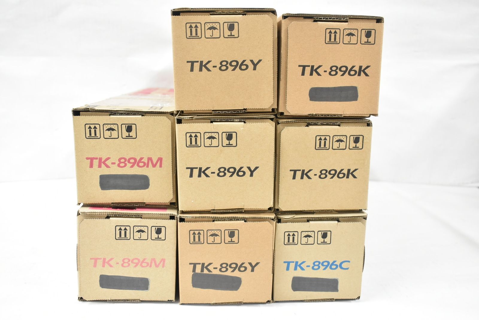 PC周辺機器 未使用 京セラ 純正 トナー TK-896 4色7本（シアン・マゼンタ・