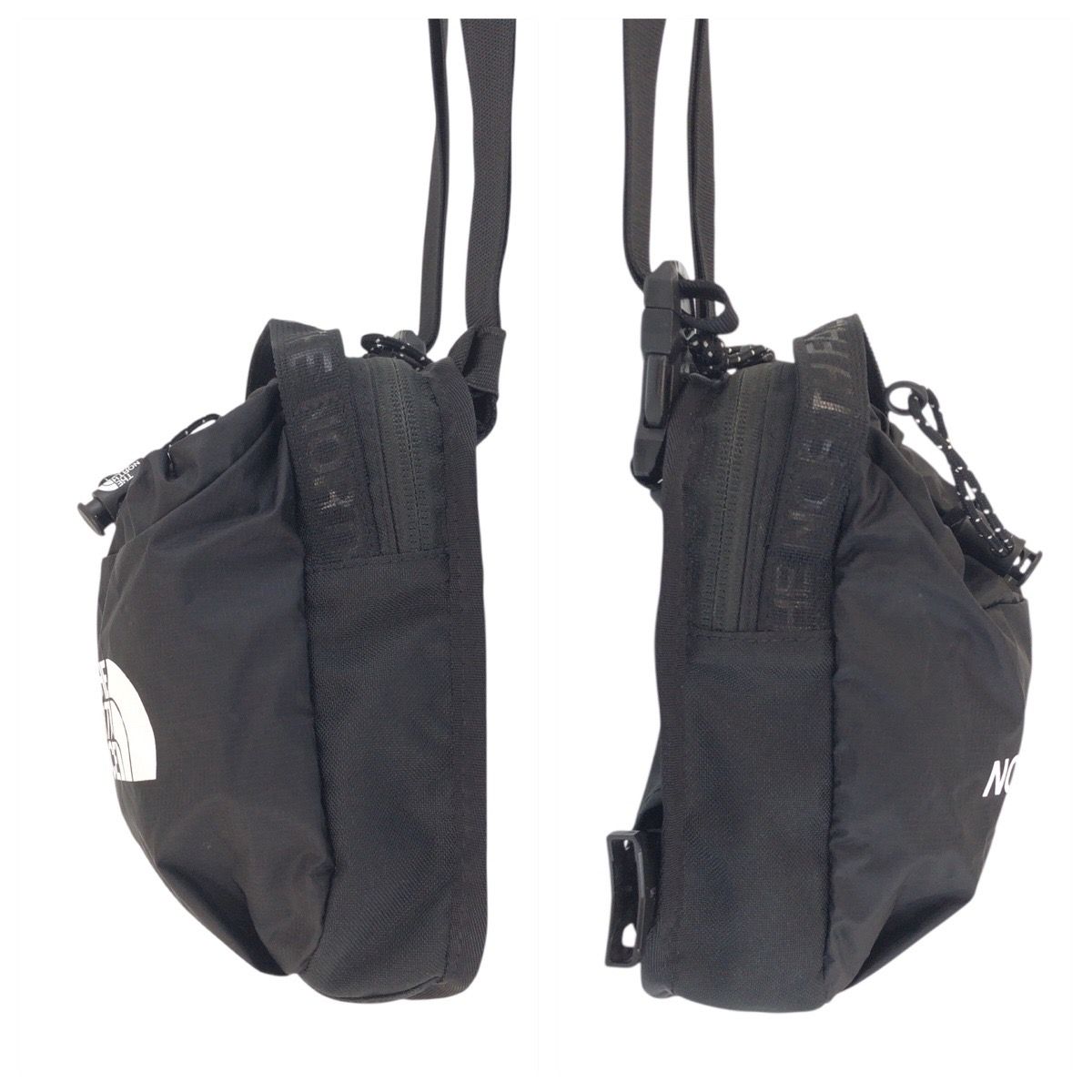 美品 THE NORTH FACE ザ ノースフェイス ブラック 黒 ナイロン 