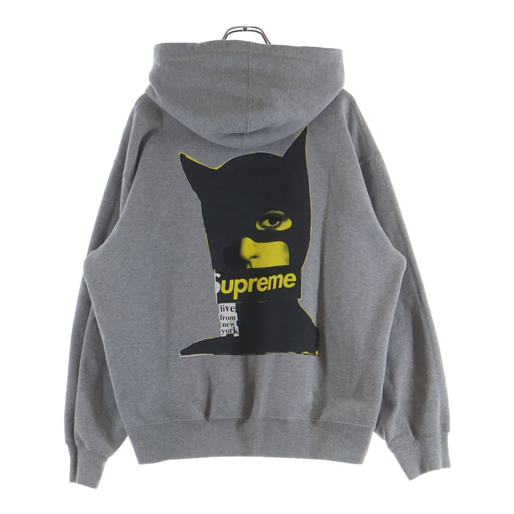 SUPREME (シュプリーム) 23AW Catwoman Hooeded Sweatshirt キャットウーマンフーデッドスウェットシャツ パーカー グレー