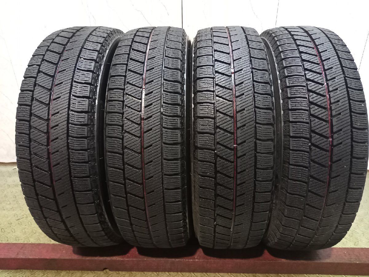 BS BRIDGESTONE BLIZZAK VRX3 155/65R14 14インチ スタッドレス 4本 23年製 バリ溝 ムーヴキャンパス ルークス タント等　(KTP046)