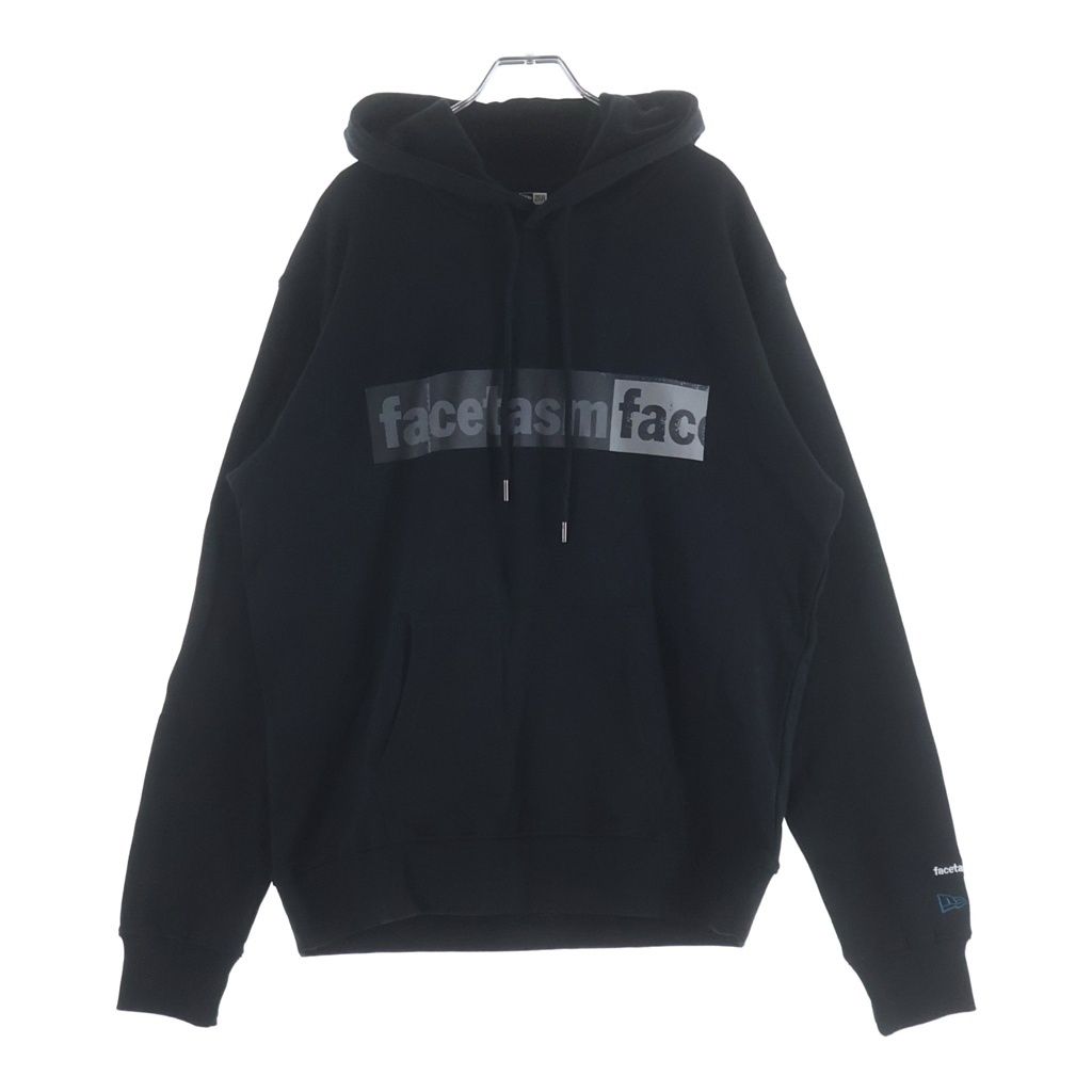 FACETASM (ファセッタズム) NEW ERA Sweat Pullover Hoodie ニューエラ プルオーバースウェットパーカー フーディー ブラック 15124114