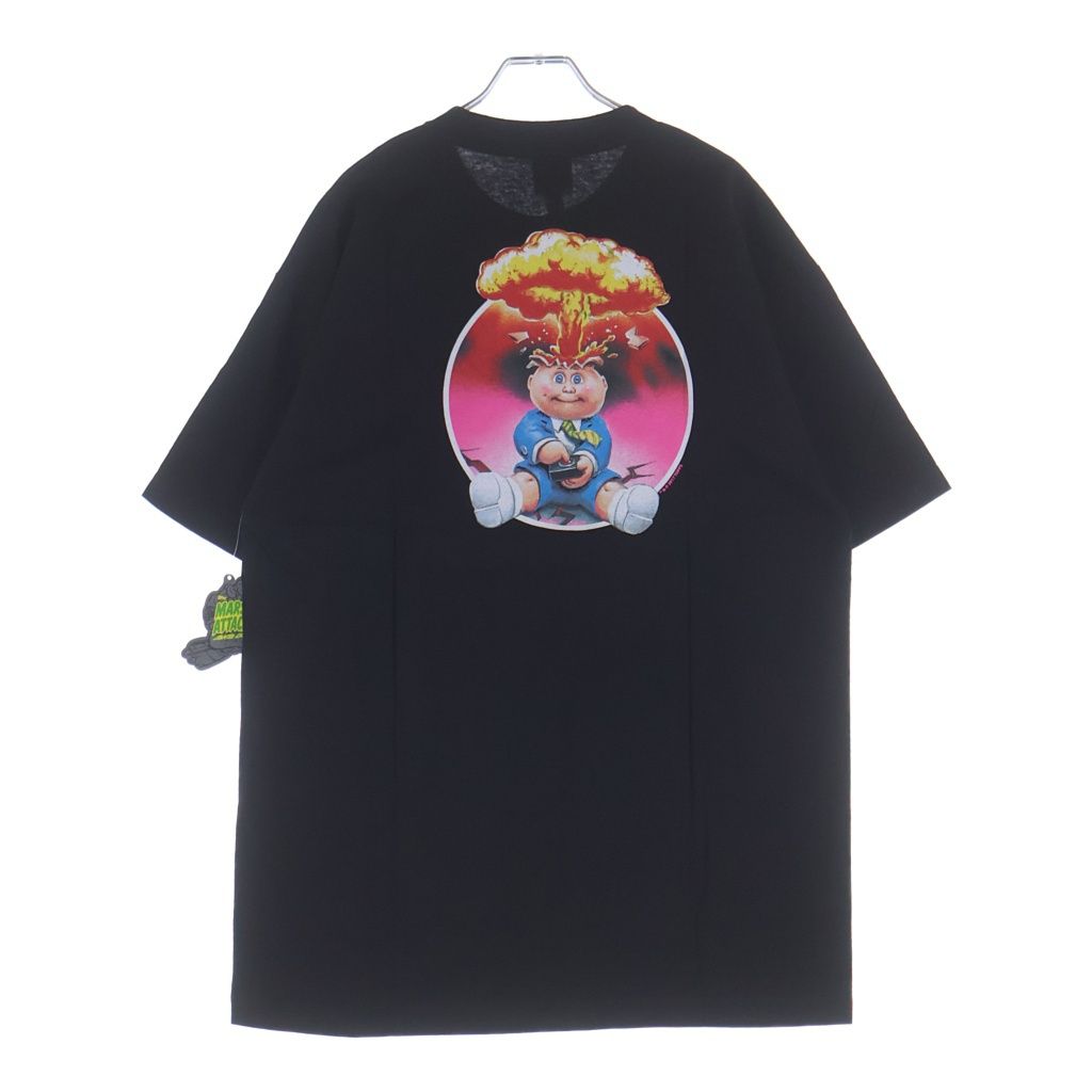 SANTA CRUZ (サンタクルーズ) 2017 × GARBAGE PAIL KIDS HEAVING HAND TEE ガーベッジ ペイル キッズ ヒービング ハンズ プリント クルーネック 半袖Tシャツ カットソー ブラック