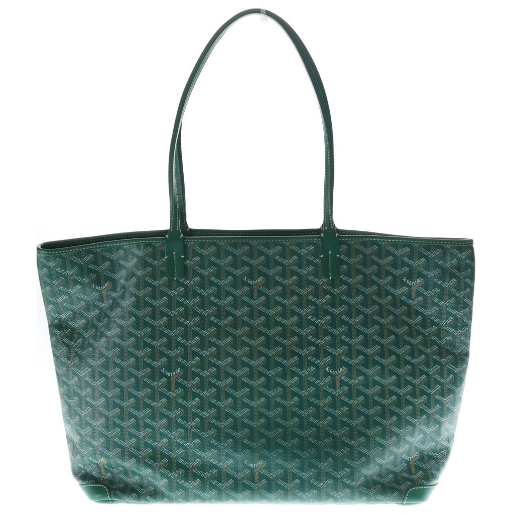 GOYARD (ゴヤール) アルトワGM トートバッグ ハンドバッグ グリーン シルバー金具