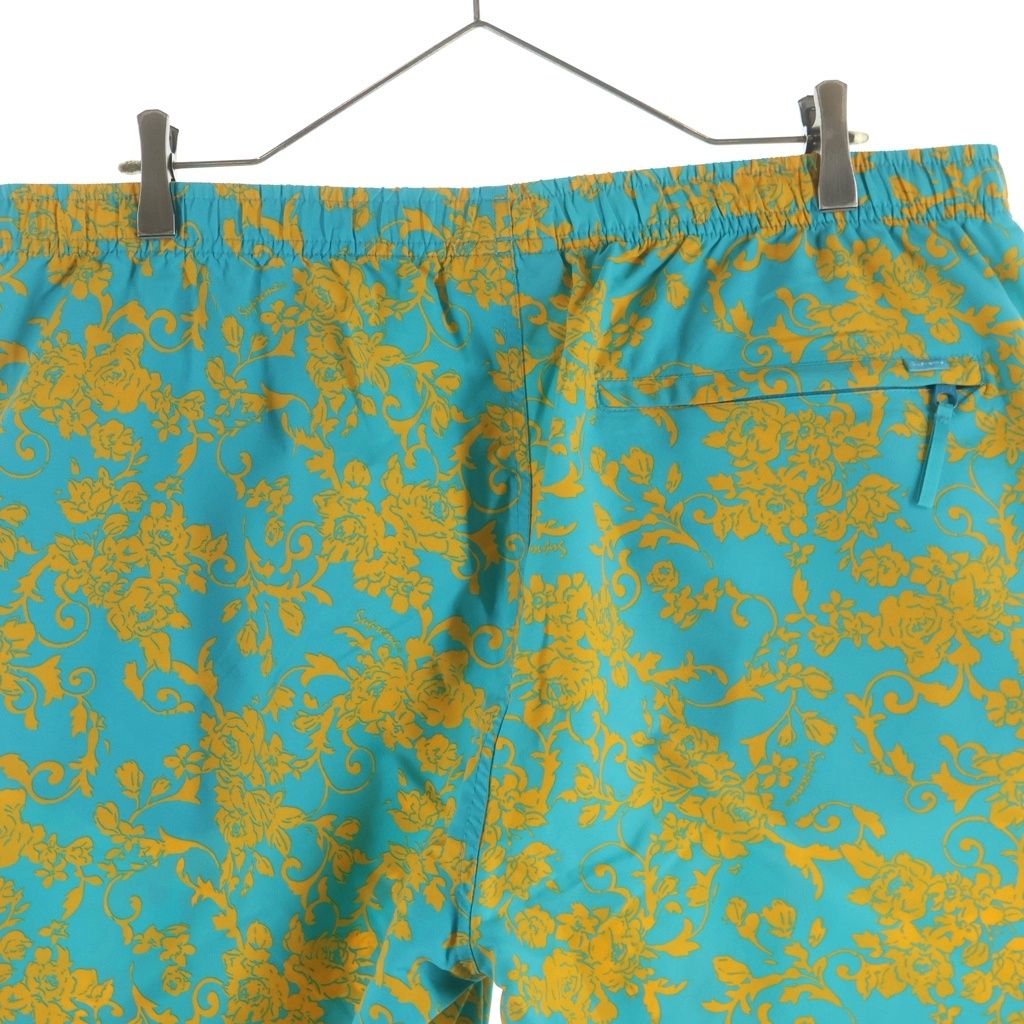 SUPREME (シュプリーム) 20SS Warm Up Pant Teal Floral ウォーム