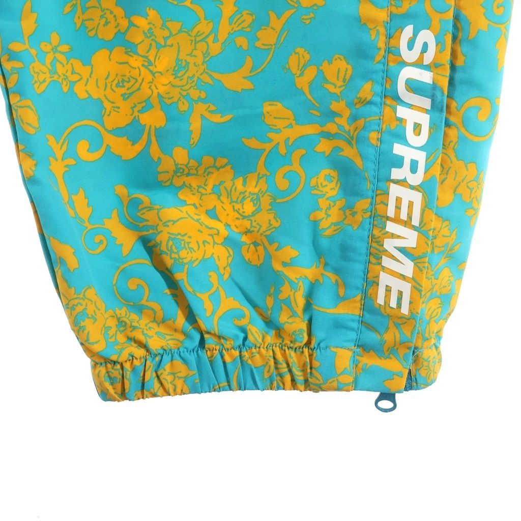 SUPREME (シュプリーム) 20SS Warm Up Pant Teal Floral ウォーム