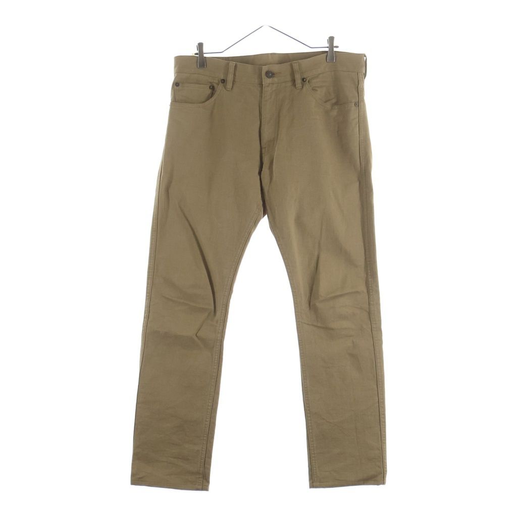 VISVIM (ヴィスヴィム) FLUXUS 12 CHINO コットン リネン チノパンツ ベージュ 0118205008015