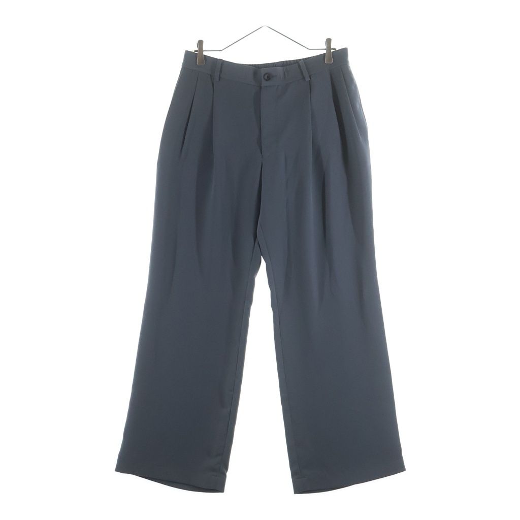 N.HOOLYWOOD (エヌハリウッド) TUCKED PANTS タック ルーズトラウザーパンツ スラックス グレー 2251-PT20-095