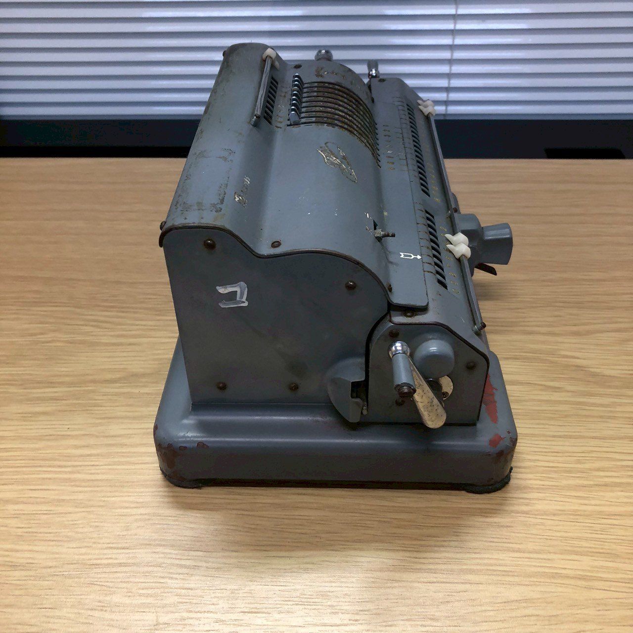 可動品 タイガー計算器 手回し計算機 稀少 アンティーク 昭和レトロ