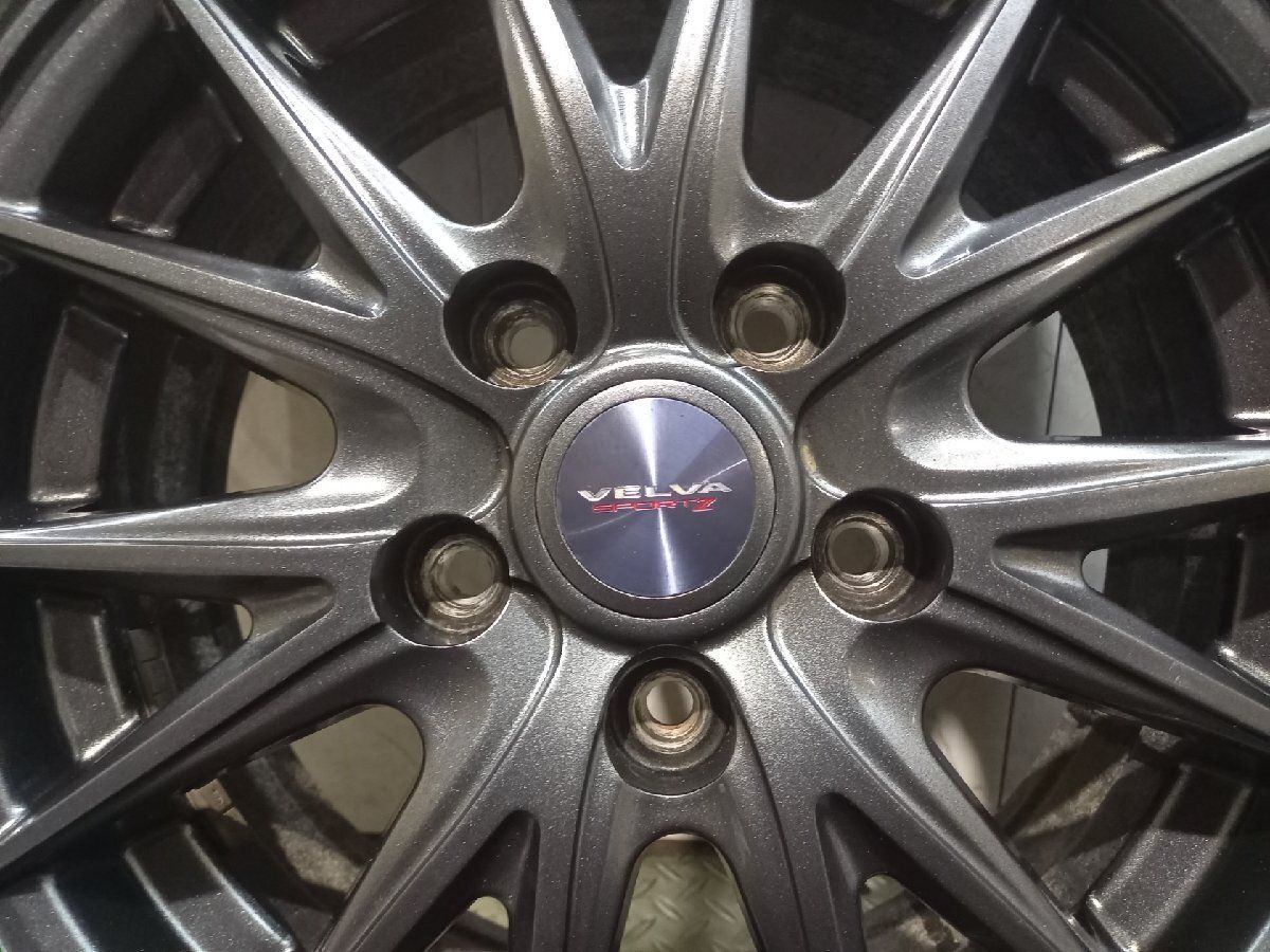 GOODYEAR ICENAVI7 195/65R15】スタッドレス【Weds VELVA SPORTZ 15