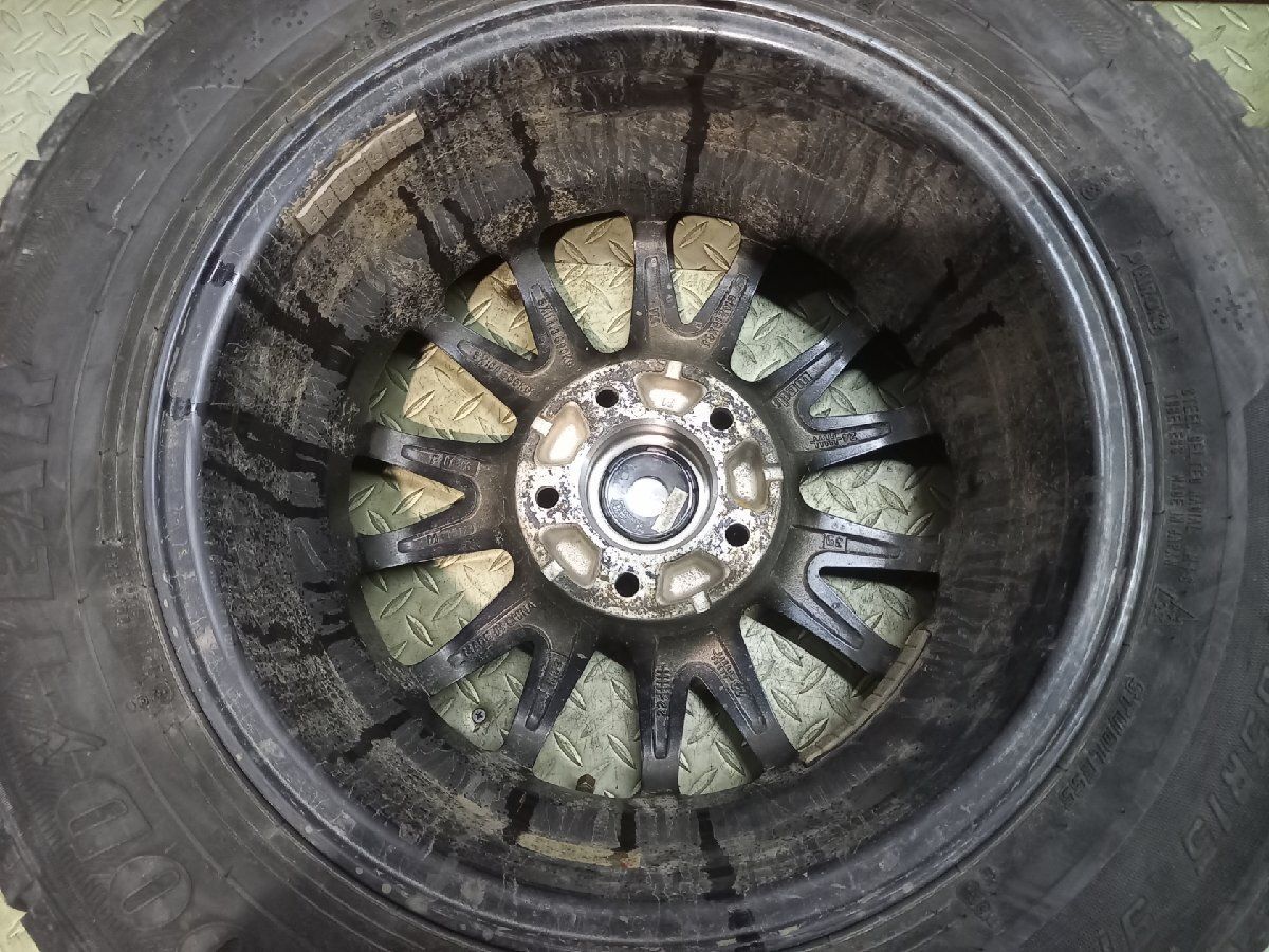 GOODYEAR ICENAVI7 195/65R15】スタッドレス【Weds VELVA SPORTZ 15