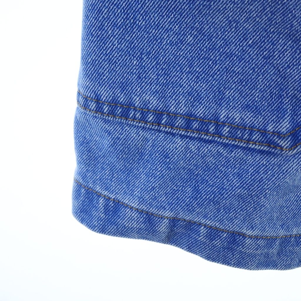 MARNI (マルニ) 25SS BLEACHED COATED ORGANIC DENIM COBALT JACKET
