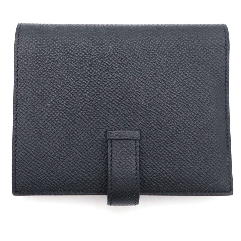 HERMES (エルメス) ベアンコンパクト K刻印 レザーウォレット 二つ折り