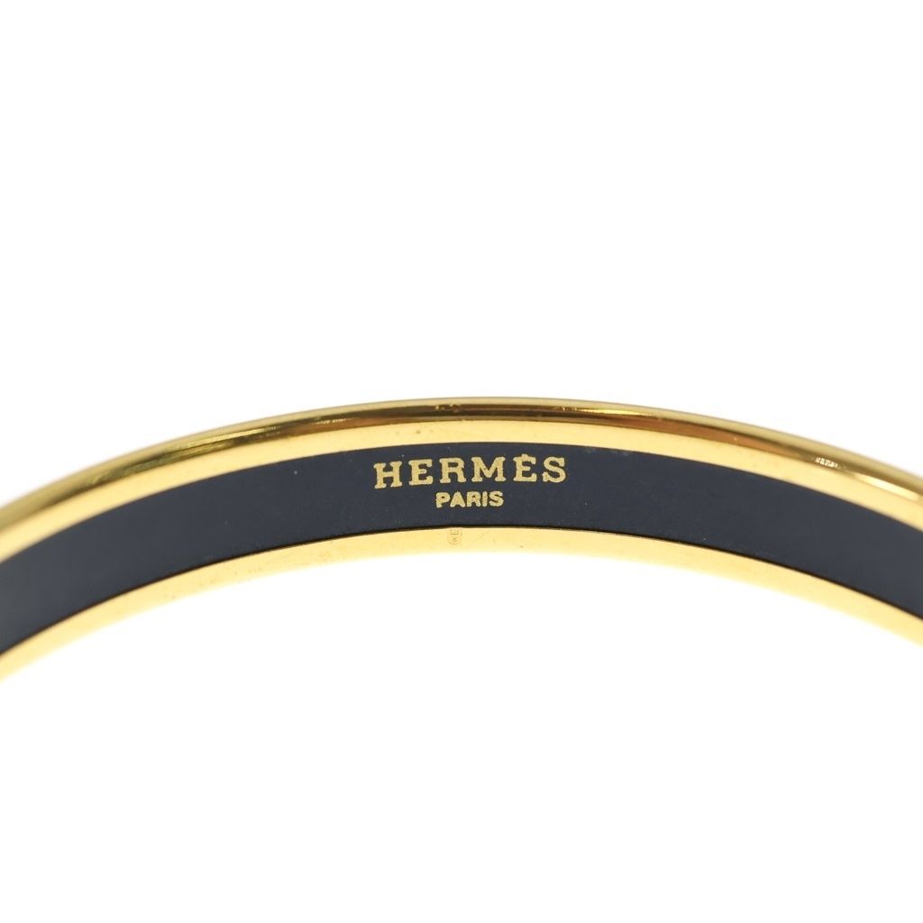 HERMES (エルメス) エマイユ バングル ライオンモチーフ バングル