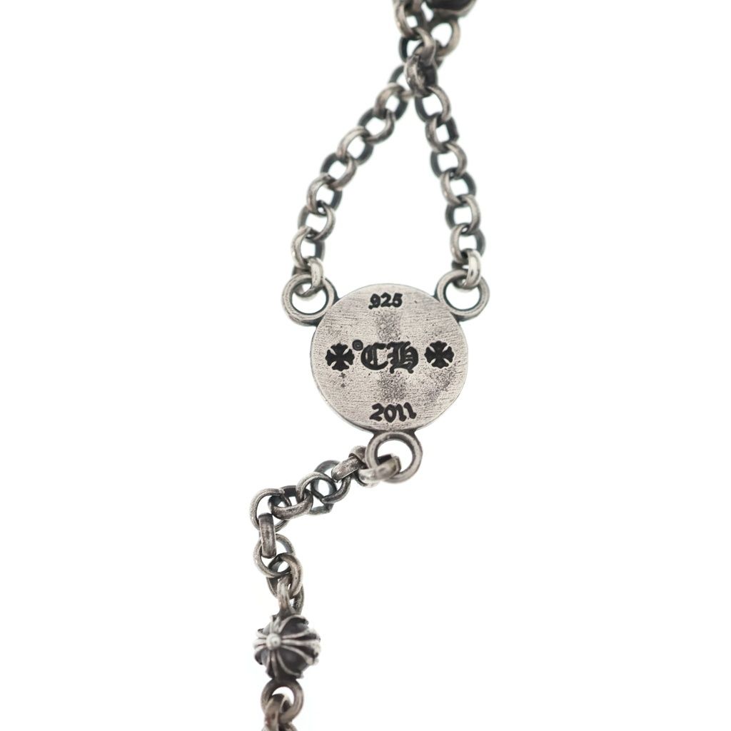 CHROME HEARTS (クロムハーツ) CH ROSARY TNY BEAD CHAIN CH ロザリオ