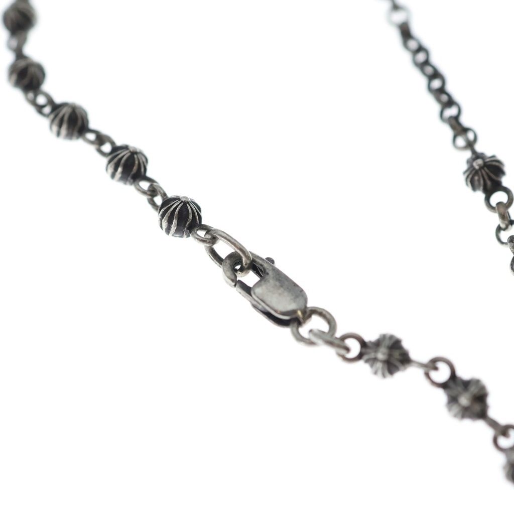 CHROME HEARTS (クロムハーツ) CH ROSARY TNY BEAD CHAIN CH ロザリオ