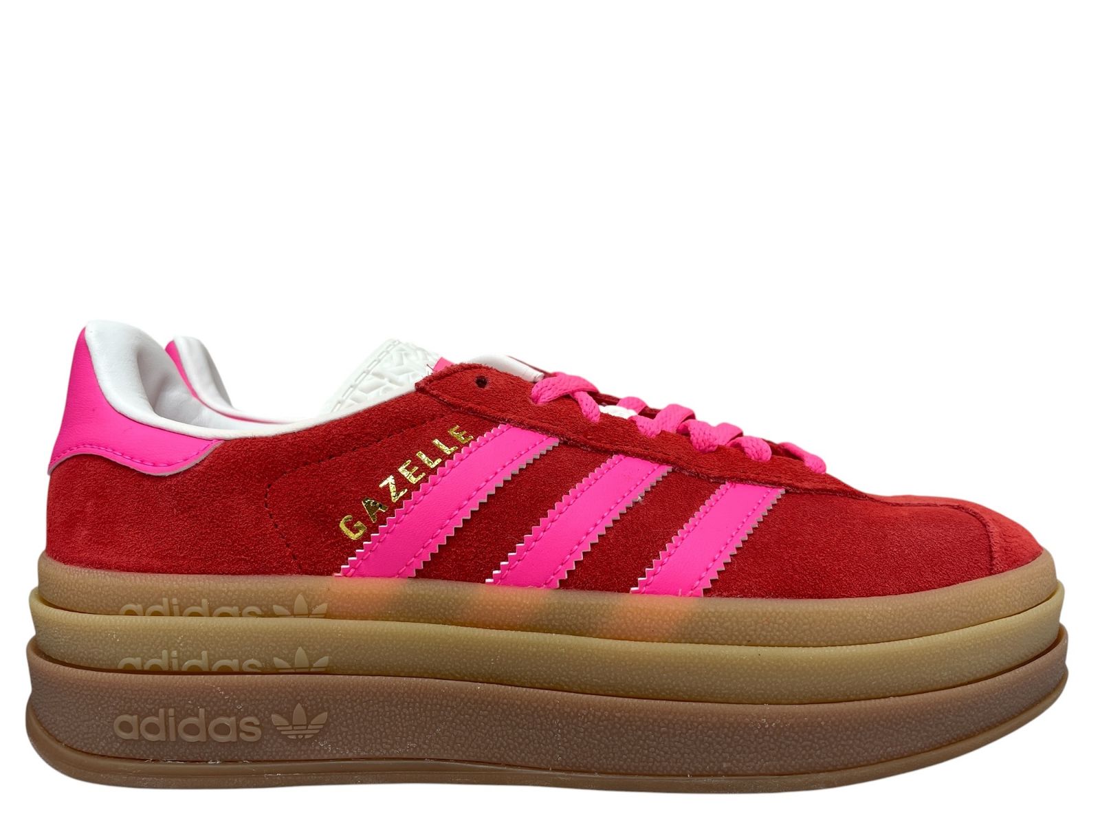 adidas (アディダス) Gazelle Bold ガゼルボールド 厚底 ローカット