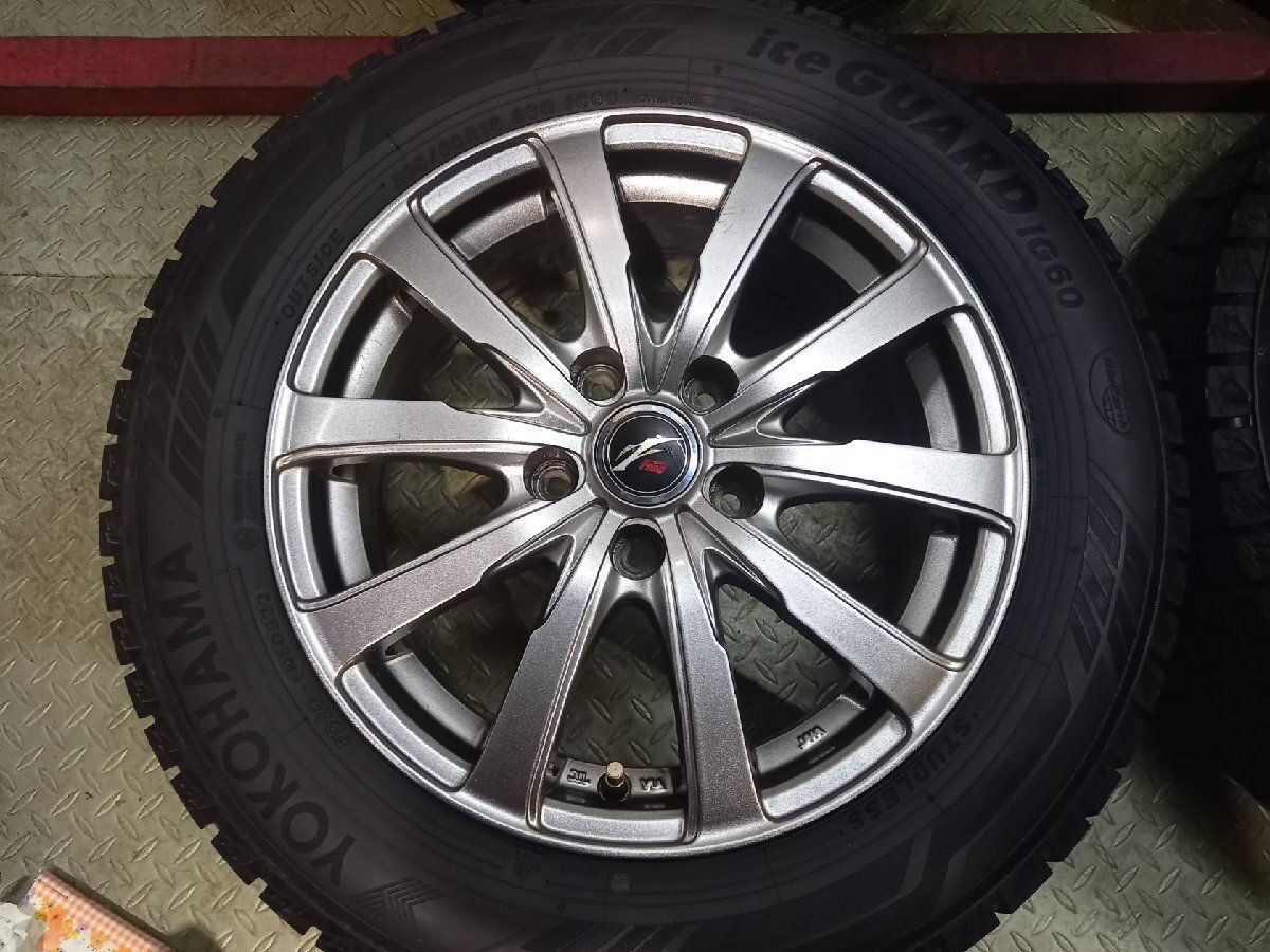YOKOHAMA iG60 205/60R16】スタッドレス【Fang 16インチ 6.5J5HPCD114 