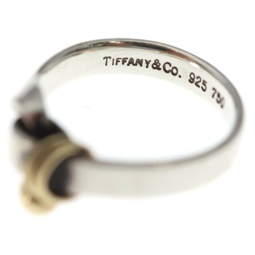 TIFFANY & Co. (ティファニー) フック&アイ リング Ag925/Au750 TIFFANY & Co. (ティファニー) フック&アイ リング Ag925/Au750