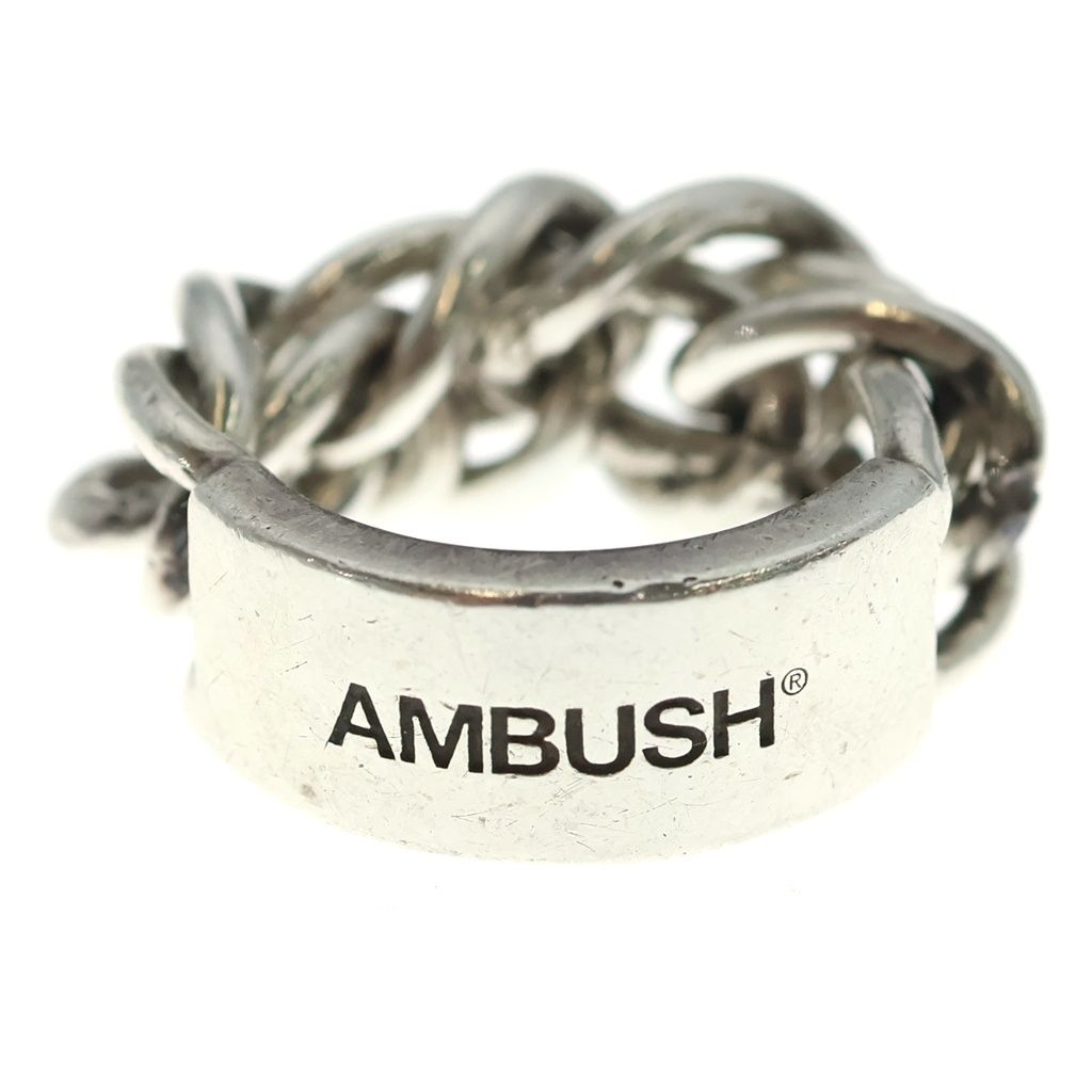 がちゃ　ambush チェーンリング AMBUSH (アンブッシュ) CHAIN RNG 4 チェーンリング シルバー - メルカリ