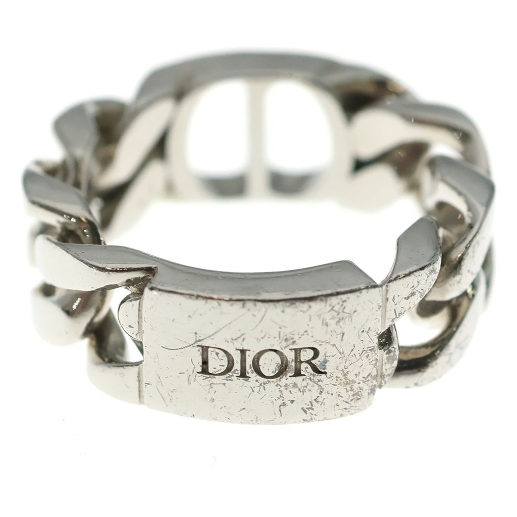Christian Dior (クリスチャンディオール) CD ICON CDアイコン チェーンリンク シグネチャー 指輪 リング シルバー 23,366円