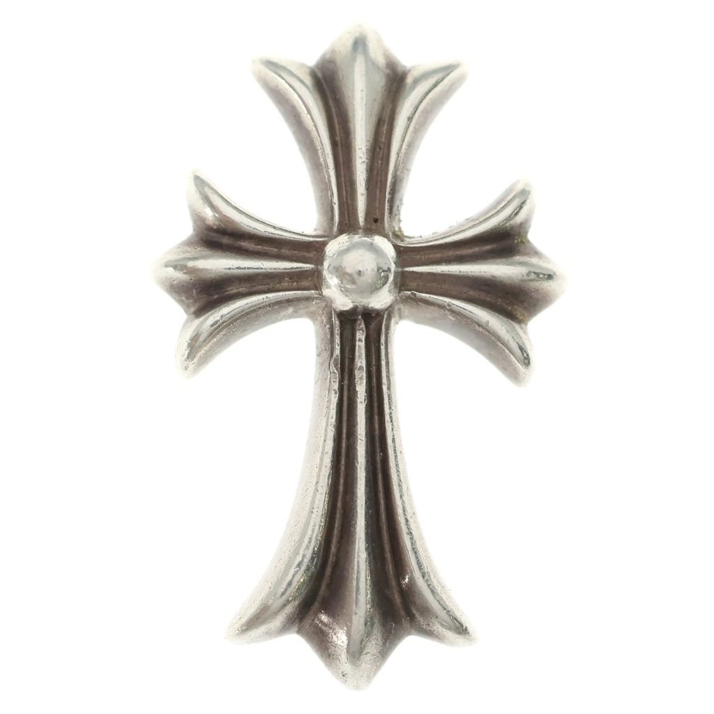 CHROME HEARTS (クロムハーツ) CH CRS SML スモールCHクロス ペンダントトップ シルバー BCA219