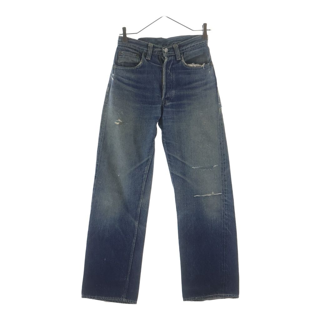 Levi's (リーバイス) 40-50S 501XX 47MODEL BIG E 片面タブ 革パッチ