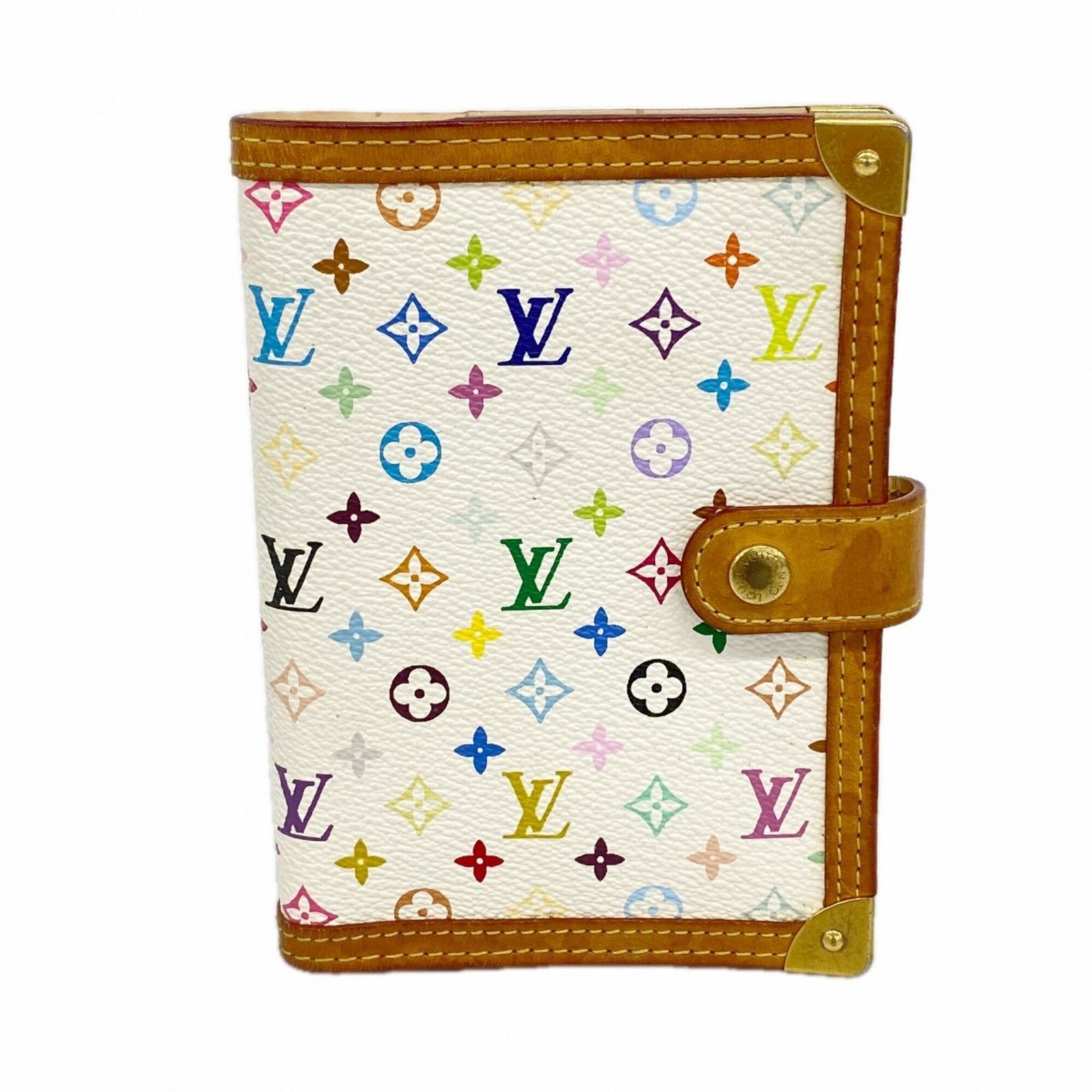 ルイ・ヴィトン(Louis Vuitton) ルイ・ヴィトン 手帳カバー モノグラム・マルチカラー アジェンダPM R20896 ブロンレディース